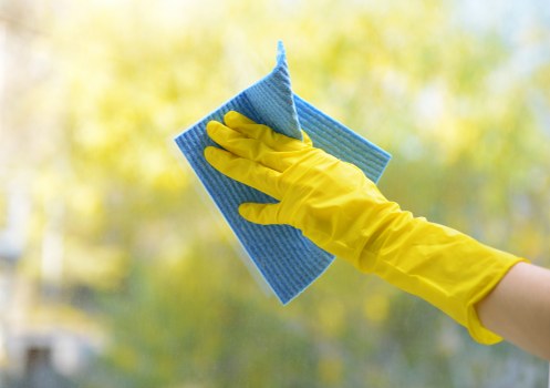 Sustainable carpet cleaning operations with waste separation