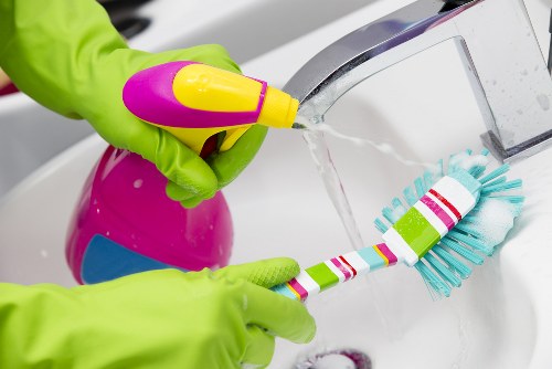 Professional upholstery cleaning in a Gospel Oak living room