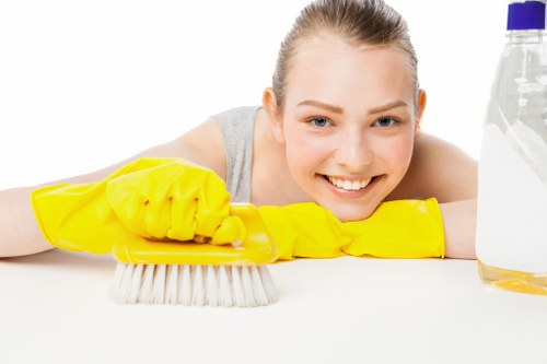 Ethical carpet cleaning team committed to preventing modern slavery