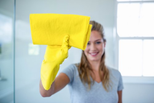 Specialist cleaning of a leather sofa in Gospel Oak home
